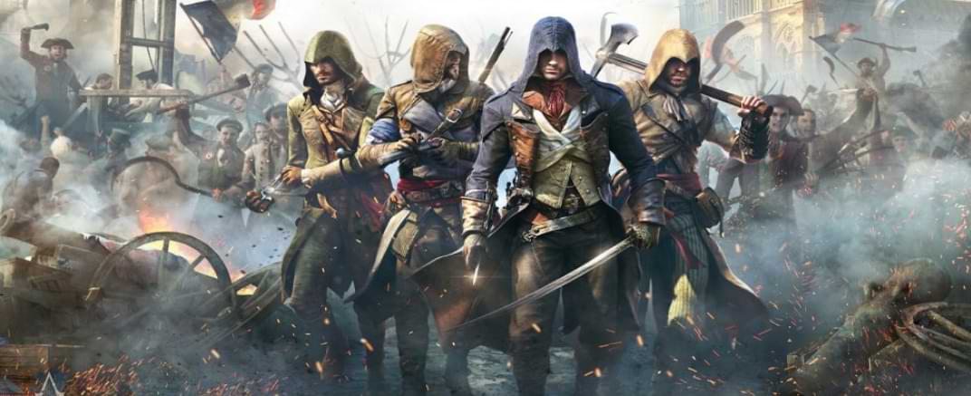 Brutal, Assassin's Creed Unity running at 60 FPS on Xbox Series X