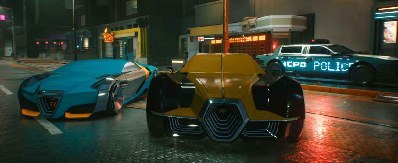 Cyberpunk 2077 shows us what its vehicles are like in a new video
