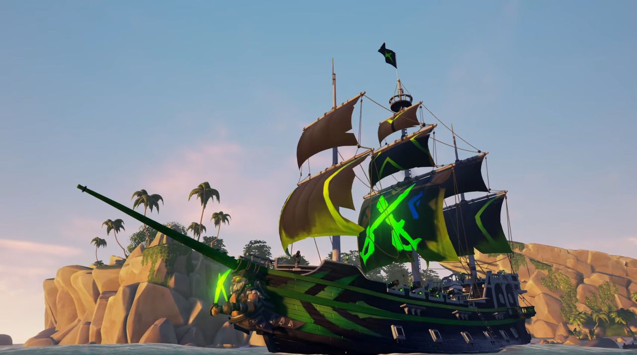 Enter Sea of ​​Thieves from an Xbox Series X S and get this skin for your ship
