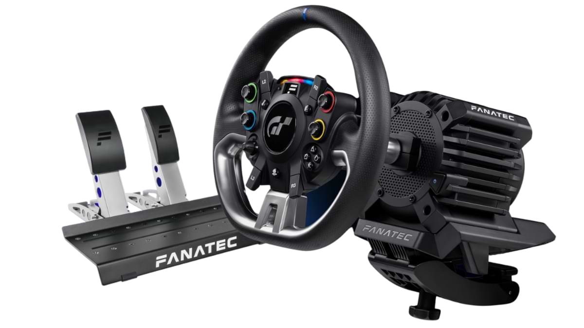 Gran Turismo DD Pro is the official Fanatec steering wheel for Gran Turismo 7