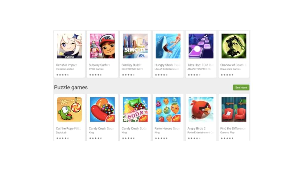 Play Android Games, Download First on Google Play Store